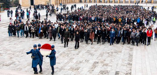 ÇAĞDAŞ GENÇLİK 14. KEZ ANITKABİR’DE BULUŞTU