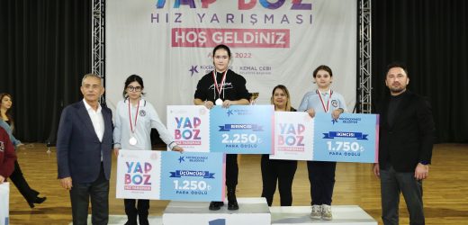 KÜÇÜKÇEKMECE’DE YAP-BOZ HIZ YARIŞMASININ KAZANANLARI BELLİ OLDU