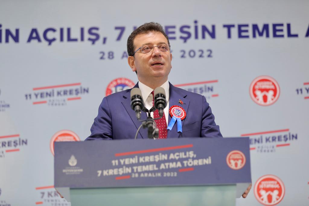 İBB. 11 KREŞ AÇILDI 7’SİNİN TEMELİ ATILDI