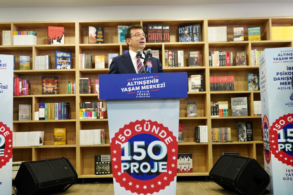 İMAMOĞLU “BU BEREKET, ŞEHRİMİZİN HER YANINA YAYILIYOR”