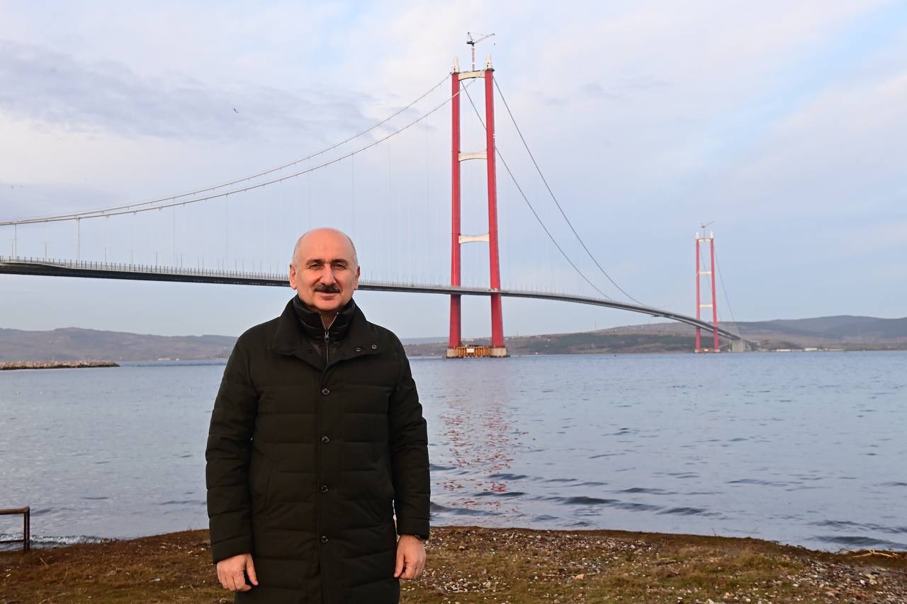 KARAİSMAİLOĞLU: 1915 ÇANAKKALE KÖPRÜSÜ DÜNYANIN EN YÜKSEK KULELERİNE SAHİP ASMA KÖPRÜSÜ OLARAK TARİHE GEÇTİ