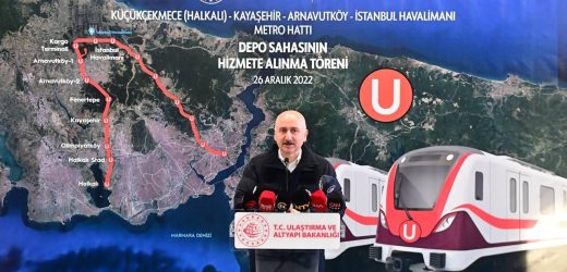 KARAİSMAİLOĞLU: KONTROL MERKEZİNİ DE KAPSAYAN DEPO TESİSİ, İSTANBUL HAVALİMANI METROLARININ BEYNİ OLACAK