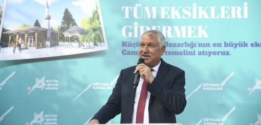 Adana Küçükoba Mezarlığı camisine kavuşuyor