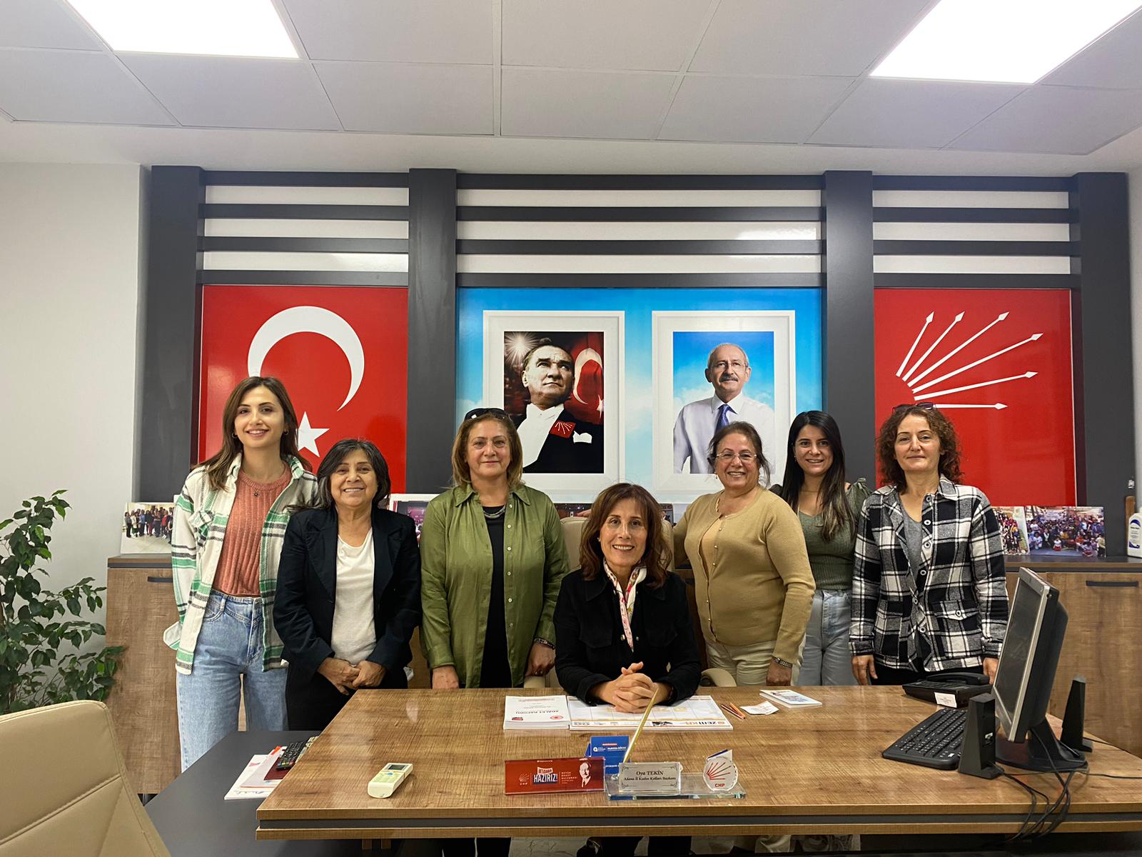 C H P KADIN KOLLARI GENEL BAŞKANI AYLİN NAZLIAKA’NIN