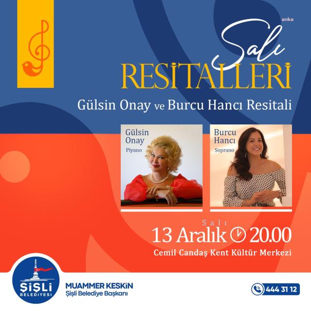 ŞİŞLİ’DE ‘SALI RESİTALLERİ’ UNUTULMAZ İKİ KONSERLE 2022 YILINA VEDA EDİYOR