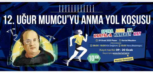 12. Uğur Mumcu’yu Anma Yol Koşusu Kartal’da Yapılacak