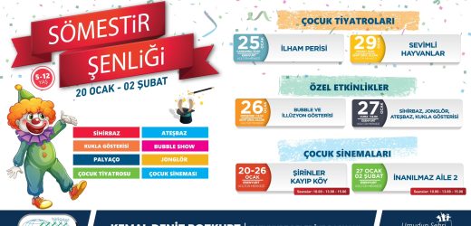 BİRBİRİNDEN EĞLENCELİ ETKİNLİKLER SÖMESTİR ŞENLİĞİ’NDE