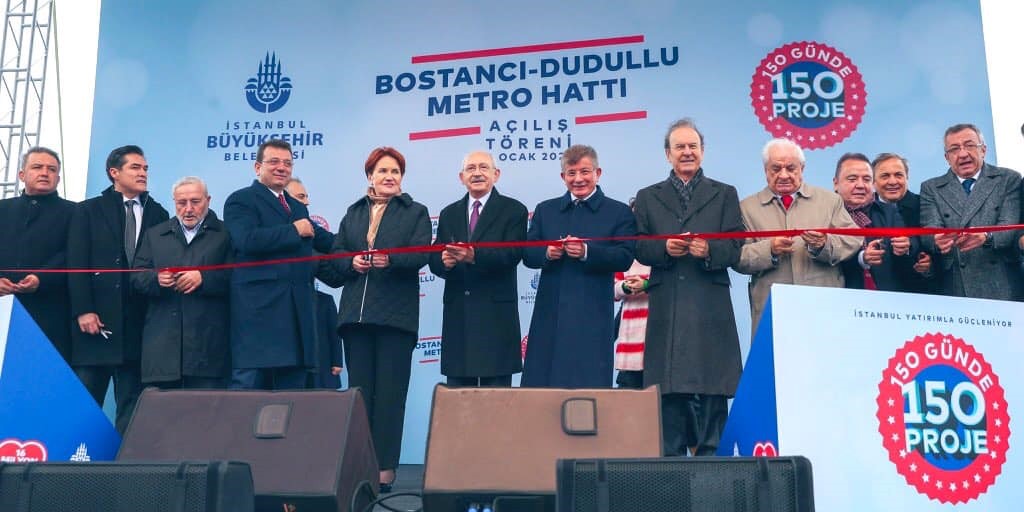1,7 MİLYON KİŞİNİN ÖZLEMLE BEKLEDİĞİ  DUDULLU-BOSTANCI METRO HATTI AÇILDI
