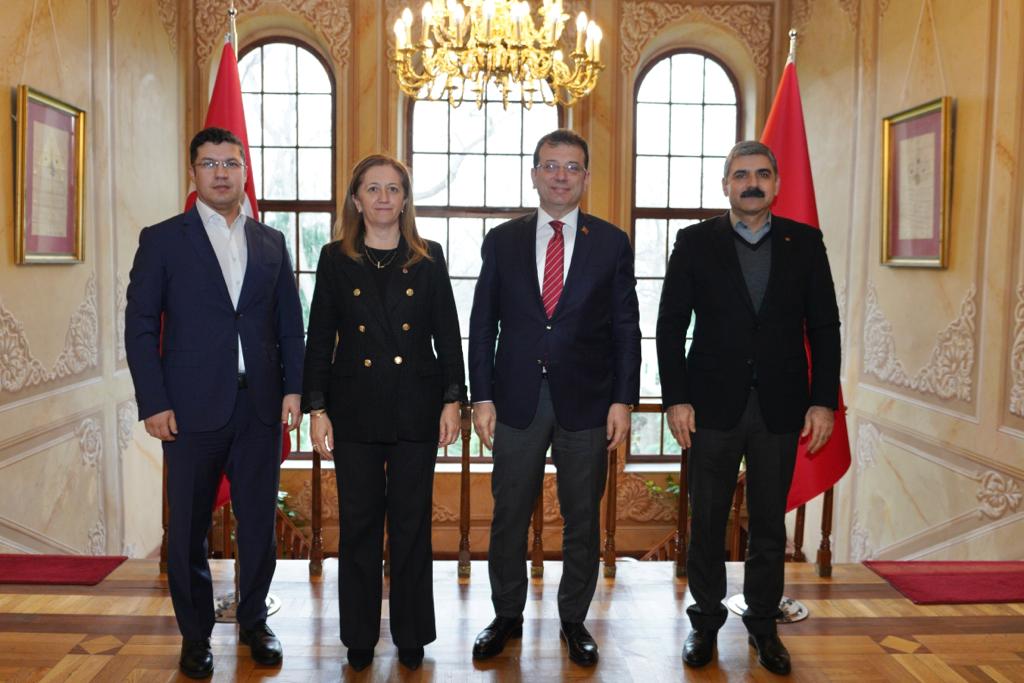 DİSK’TEN İBB BAŞKANI İMAMOĞLU’NA DESTEK ZİYARETİ