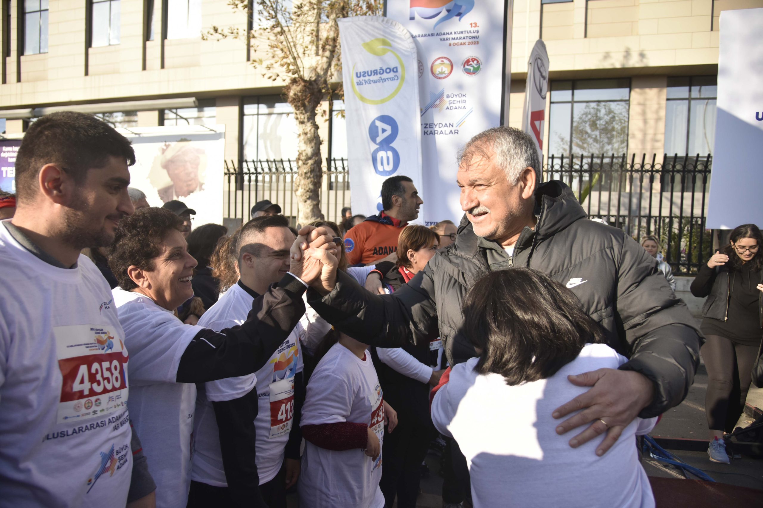 5 Ocak Adana’nın Kurtuluşu 13. Uuslararası Yarı Maratonu koşuldu