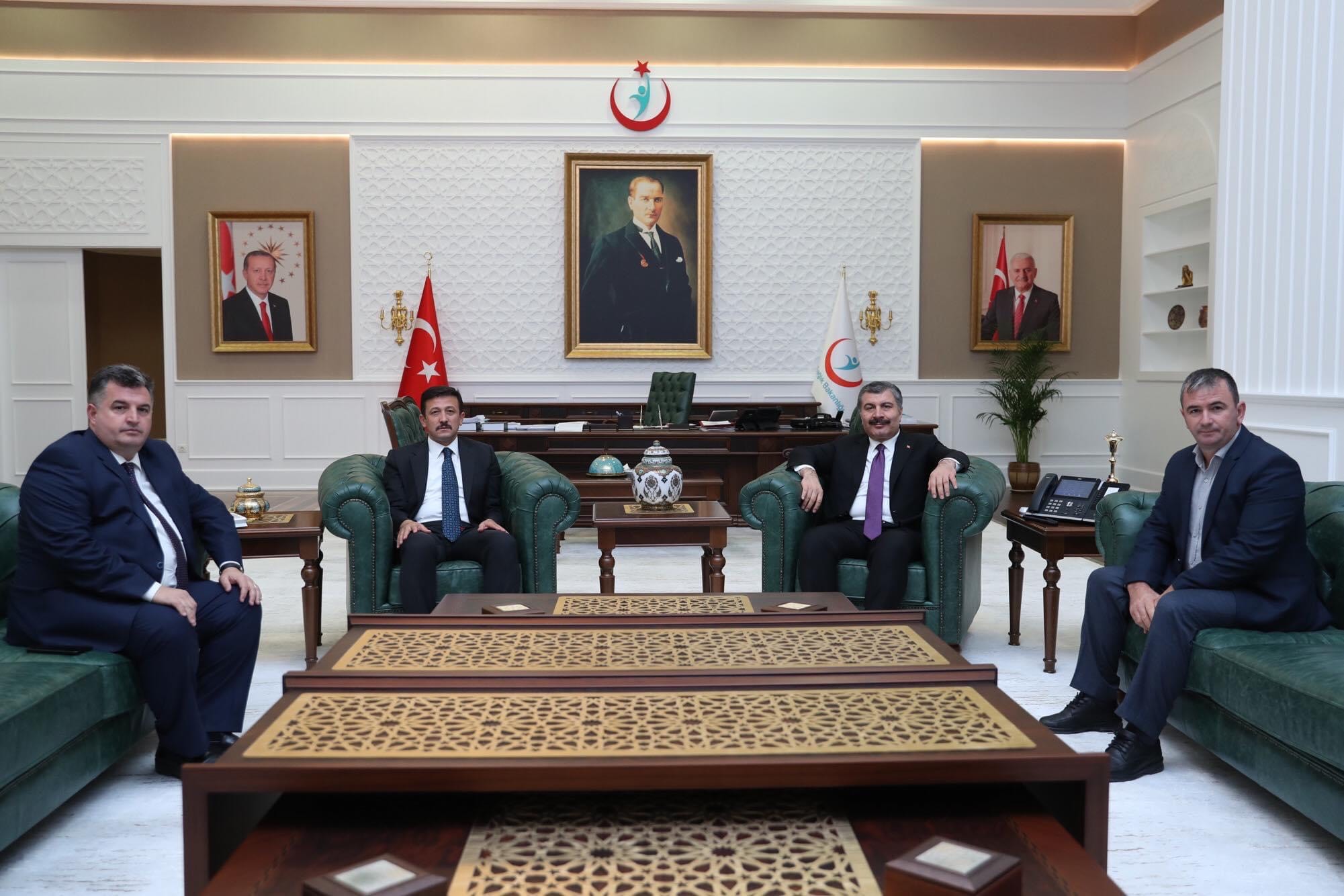 KINIK HASTANESİNE “DAĞ” GİBİ DESTEK