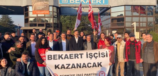 TİP Genel Başkanı Erkan Baş’tan direnişteki Kartonsan ve Bekaert işçilerine ziyaret