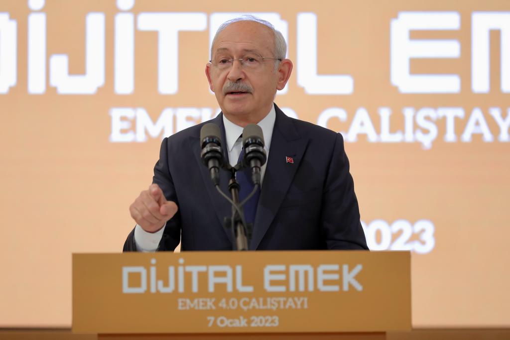 CHP GENEL BAŞKANI KILIÇDAROĞLU EMEK 4.0 ÇALIŞTAYI’NDA KONUŞTU: