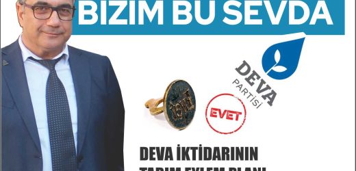 DEVA Partisi Bodrum İlçe Başkanı Mehmet Billorer;