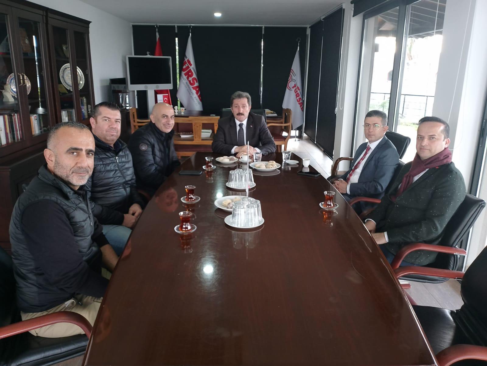 Vali Orhan Tavlı Bodrum TURSAB Bölge Temsil Kurulunu ziyaret etti