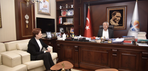 Meral Akşener ve Ahmet Nur Çebi, Zeydan Karalar’ı ziyaret etti