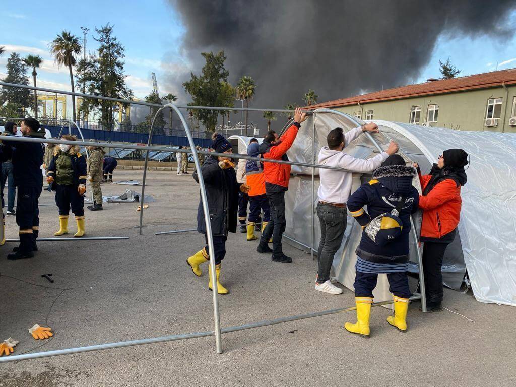 Çadır kent deprem bölgesinin yaralarını saracak