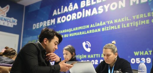 Aliağa Belediyesi Depremzedeler İçin Koordinasyon Merkezi Kurdu