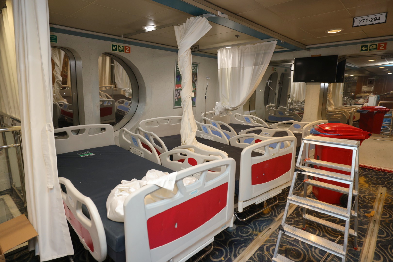 Depremzedelerin evi olacak feribotta son hazırlıklar