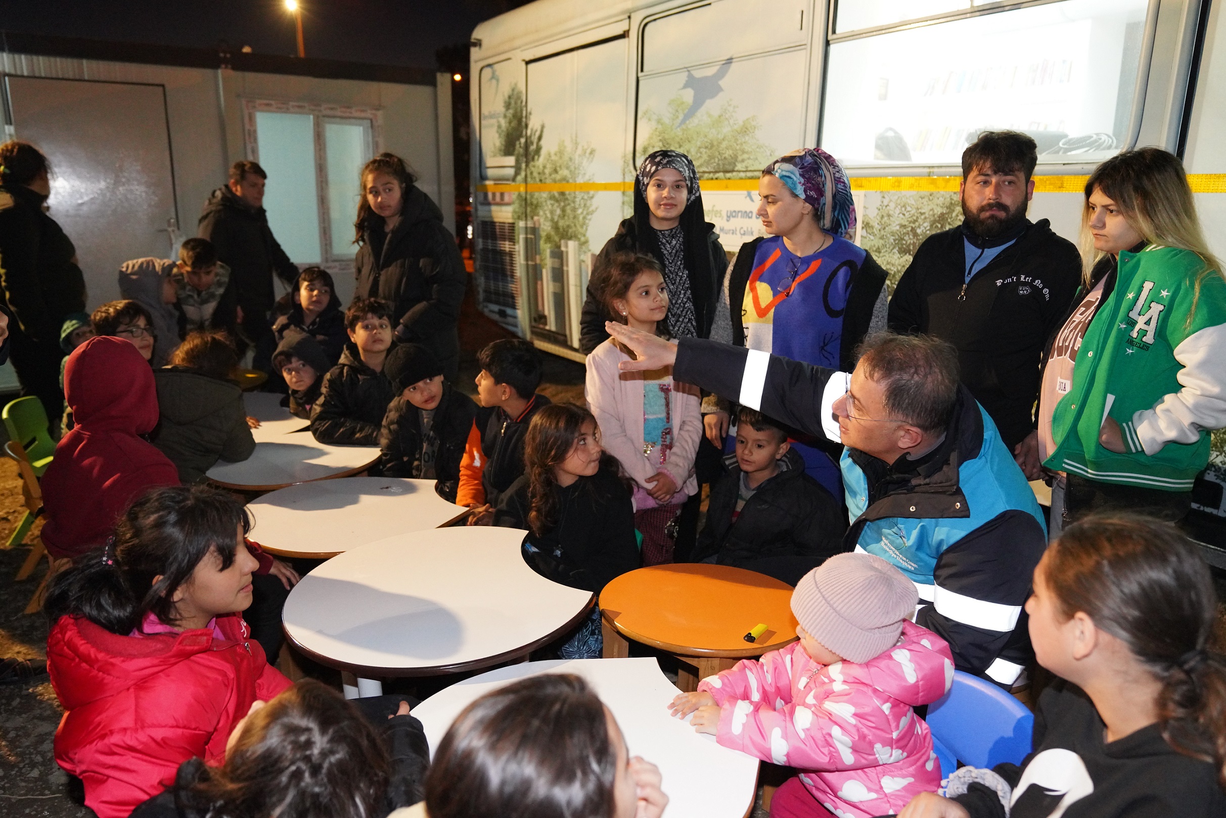 Burak’ın 6. Yaşı Çadır Kentte Kutlandı