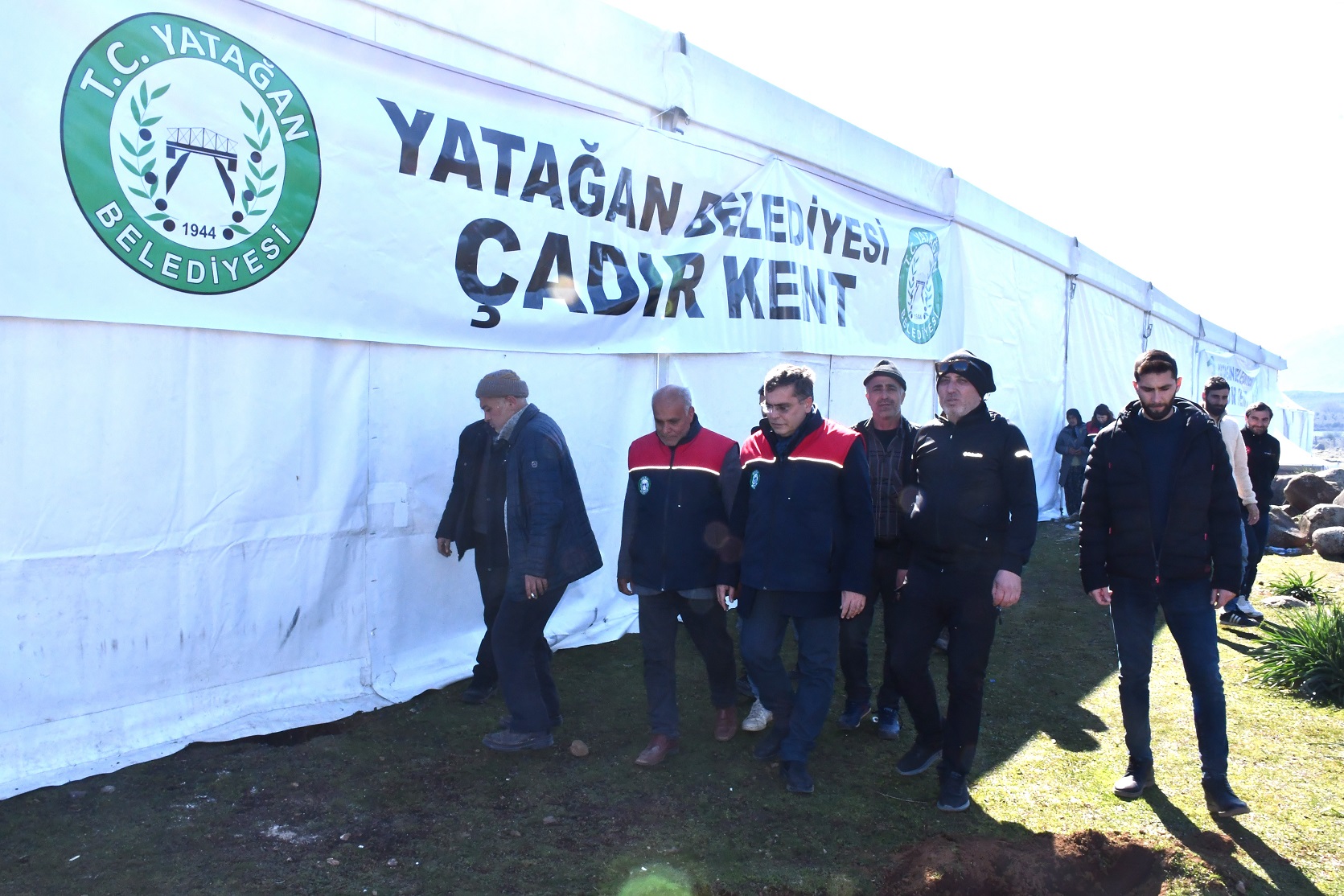 Yatağan Belediyesi’nden Hatay’a 3.000 Metrekarelik Çadır Kenti!