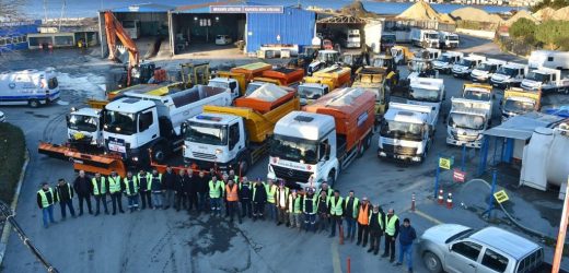 Avcılar Belediyesi Karla Mücadeleye Hazır