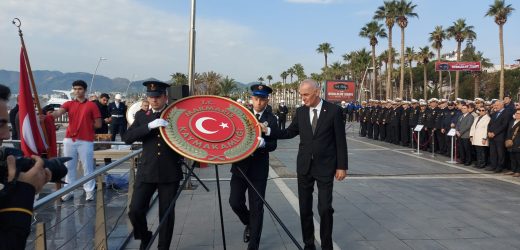 Marmaris Atatürk’ün Gelişini Hüzünlü Kutladı