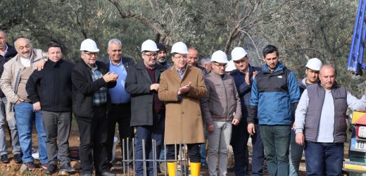 Güre Yassıçalı’da Kültür Evi İnşası Başladı