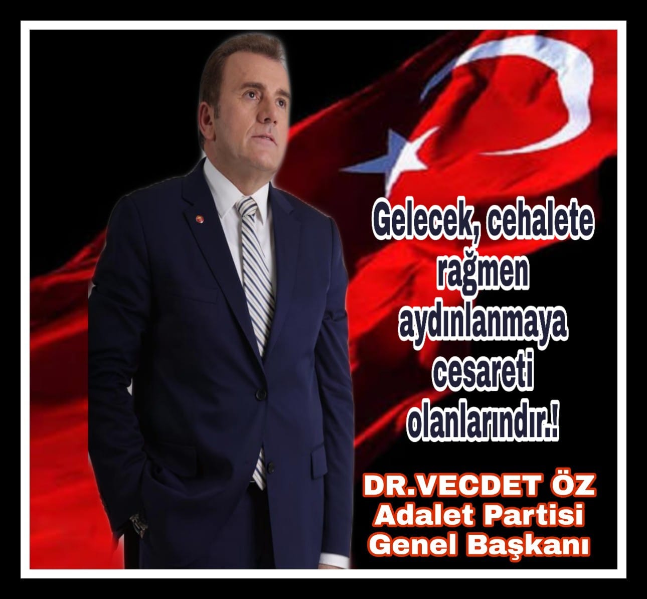 Dr. Vecdet Öz: Andımız’ı Kaldıranlara Sakın Kızmayın.!