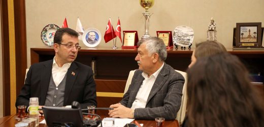 Ekrem İmamoğlu, Zeydan Karalar’ı ziyaret etti