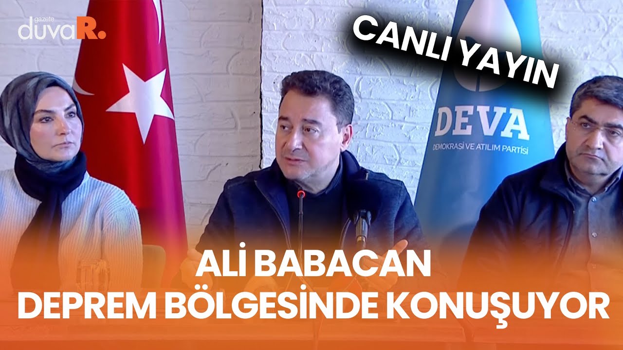 BABACAN, DEPREMİN 2. AYINDA, SAAT 04.17’DE SESLENDİ: UNUTTURMAYACAĞIZ