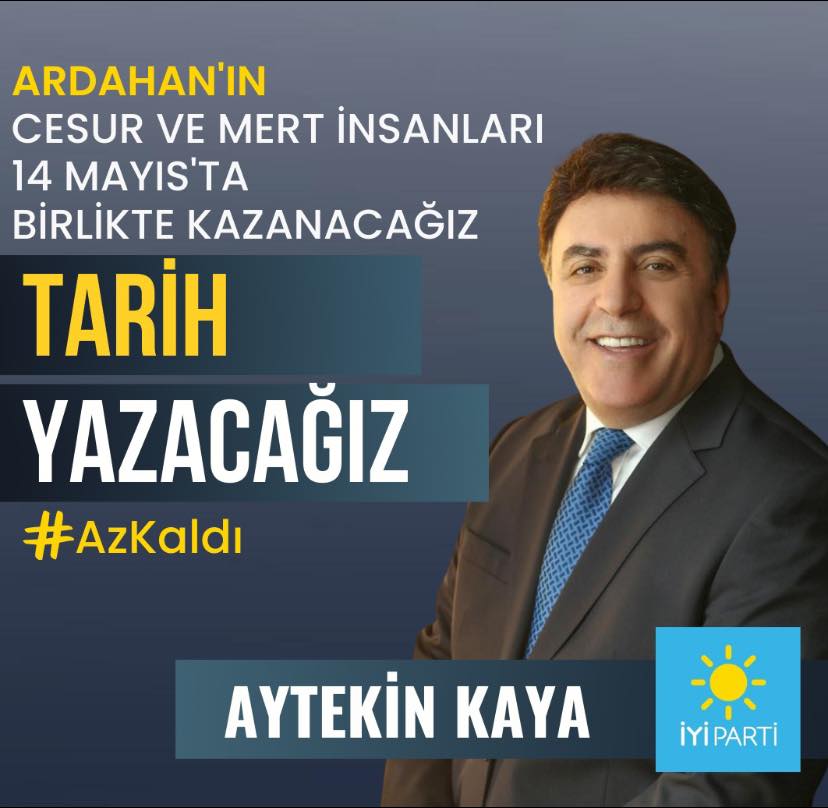 Aytekin Kaya, Memleketi Ardahan’a Hizmet Yarışı İçin Kolları Sıvadı