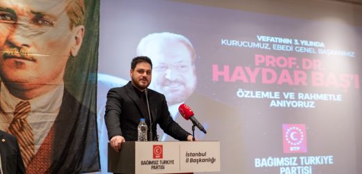 Prof. Dr. Haydar Baş’a vuslatının 3. yılında görkemli anma…