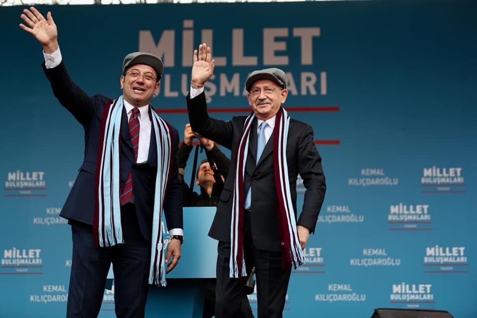TRABZON, KILIÇDAROĞLU VE İMAMOĞLU’NU BAĞRINA BASTI