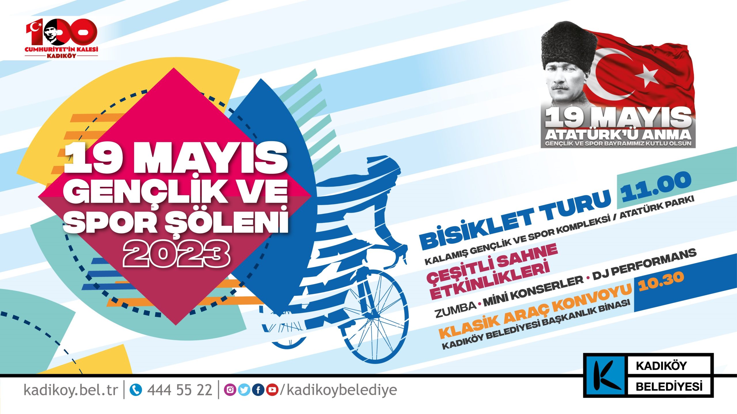 19 MAYIS COŞKUSU BU YIL DA KADIKÖY’DE YAŞANACAK
