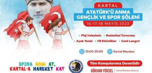 19 Mayıs’ın 104. Yılında Kartal’da Coşkulu Kutlama