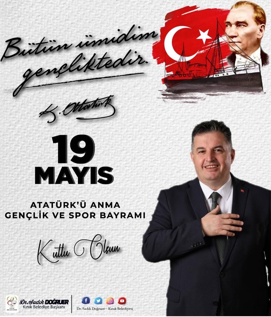 Başkan Doğruer’den 19 Mayıs’ta Gençlere Ücretsiz Konser