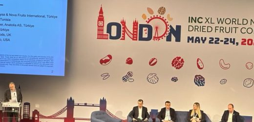 Dünya Kuru ve Kabuklu Meyve sektörünün en büyük organizasyonu INC Kongresi, Londra’da gerçekleşti