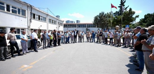 Başkan Yüksel Personeli ile Bayramlaştı