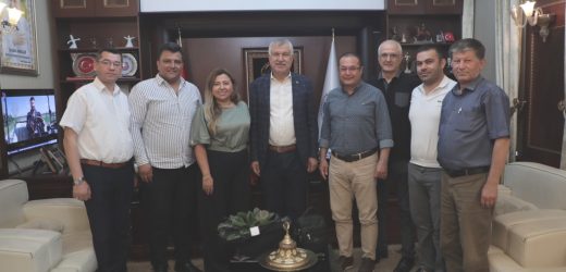 Zeydan Karalar’a teşekkür ziyareti