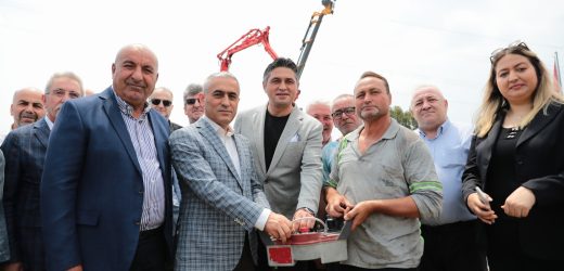 Aliağa Sanayi Sitesi Cami’nin Temeli Atıldı