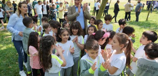 BAŞKAN ÇALIK, ÇOCUKLARLA PİKNİKTE BULUŞTU