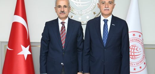 ULAŞTIRMA VE ALTYAPI BAKANI ABDULKADİR URALOĞLU DEİK’İ KABUL ETTİ