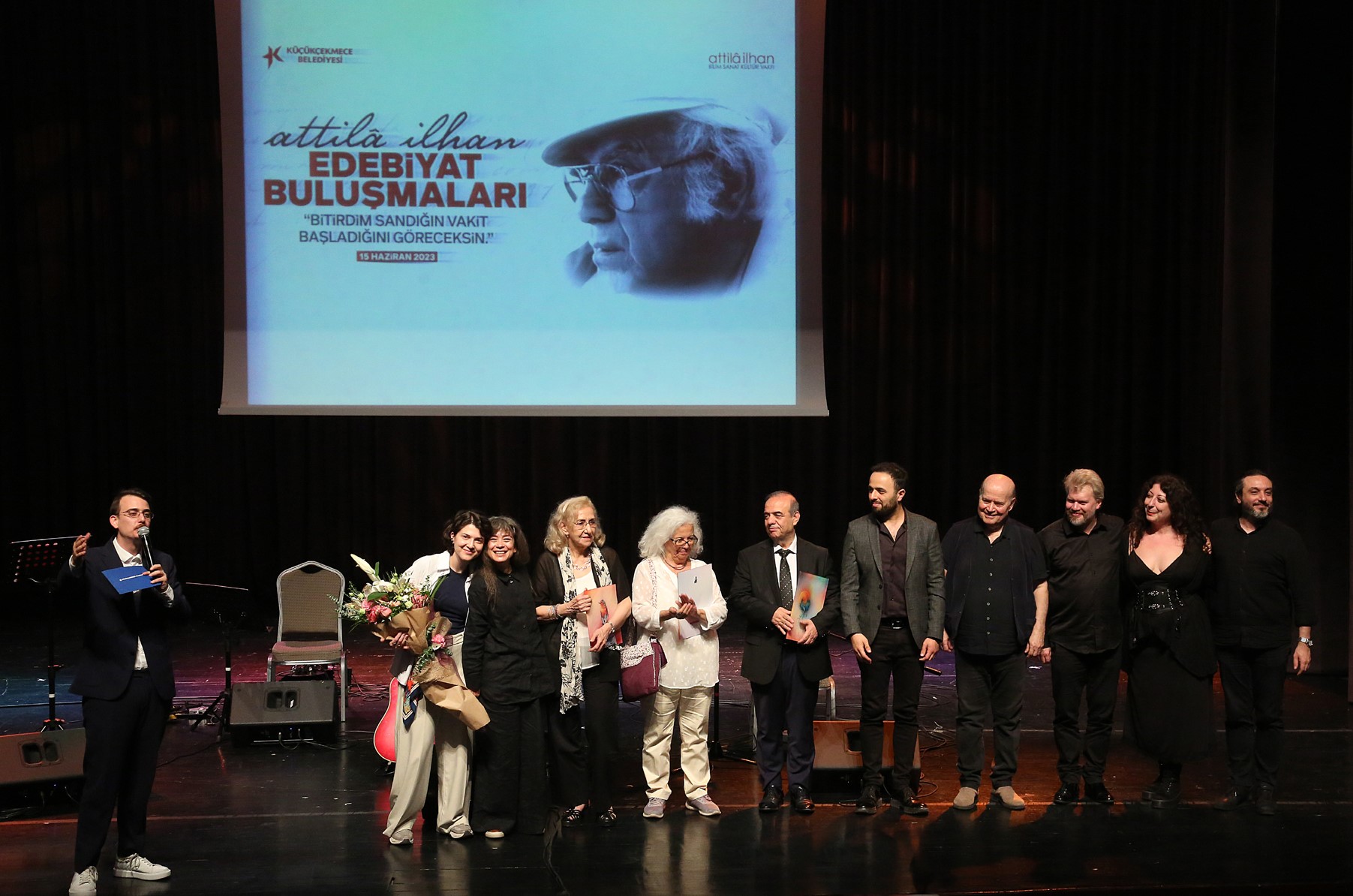 ATTİLÂ İLHAN KÜÇÜKÇEKMECE’DE ANILDI
