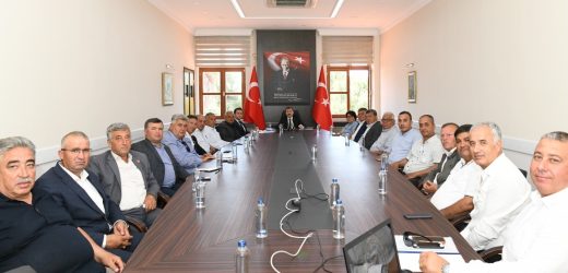 Vali Orhan Tavlı Muhtar Buluşmalarına Devam Ediyor