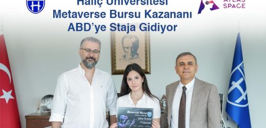 HALİÇ ÜNİVERSİTESİ METAVERSE BURSU KAZANAN ÖĞRENCİ ABD’YE STAJA GİDİYOR