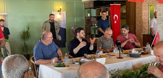 BTP Lideri Hüseyin Baş, Çanakkale’de konuştu.