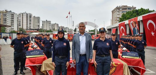 Adana Büyükşehir Belediyesi’ne ilk kez sınavla itfaiye eri alımı yapıldı