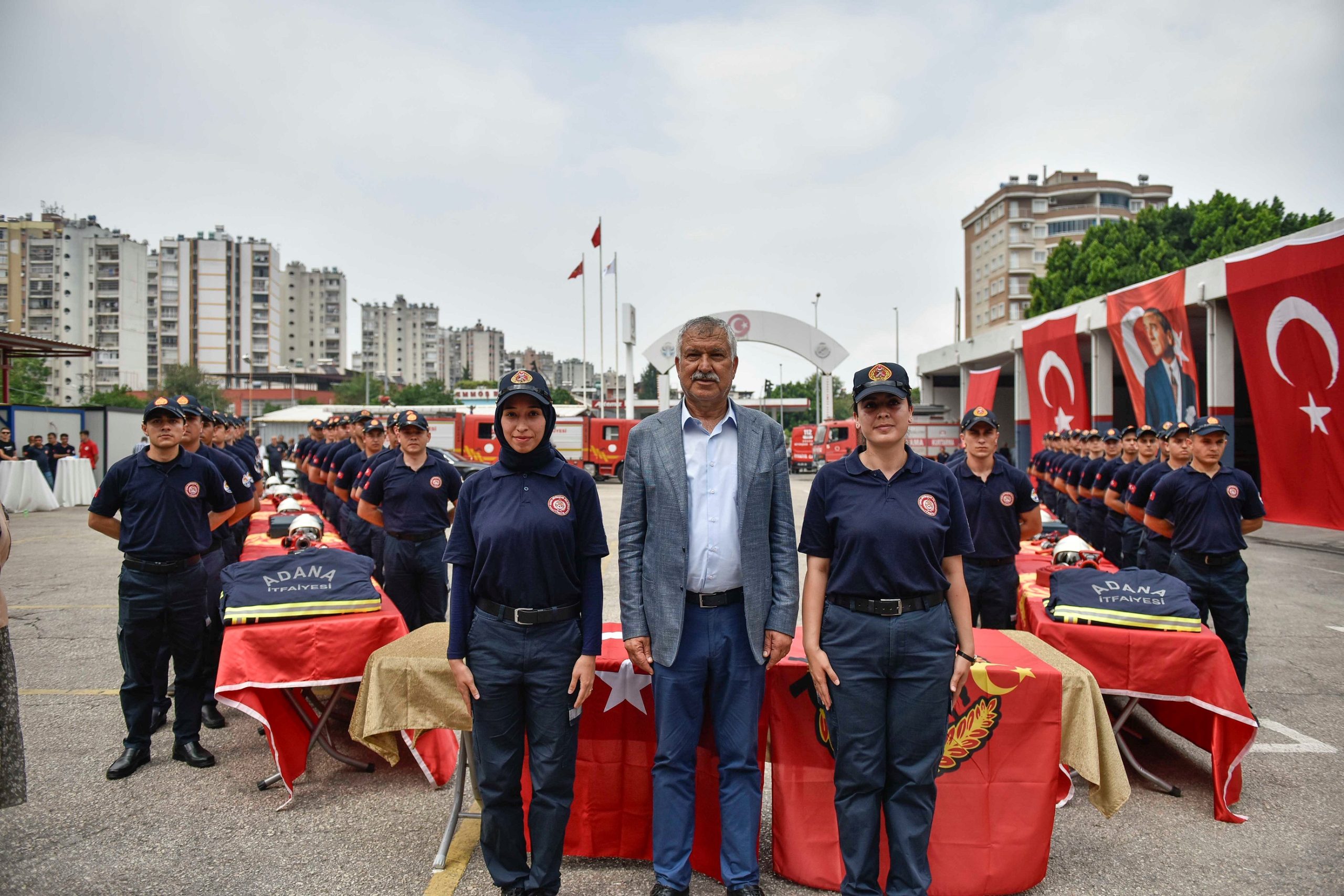 Adana Büyükşehir Belediyesi’ne ilk kez sınavla itfaiye eri alımı yapıldı