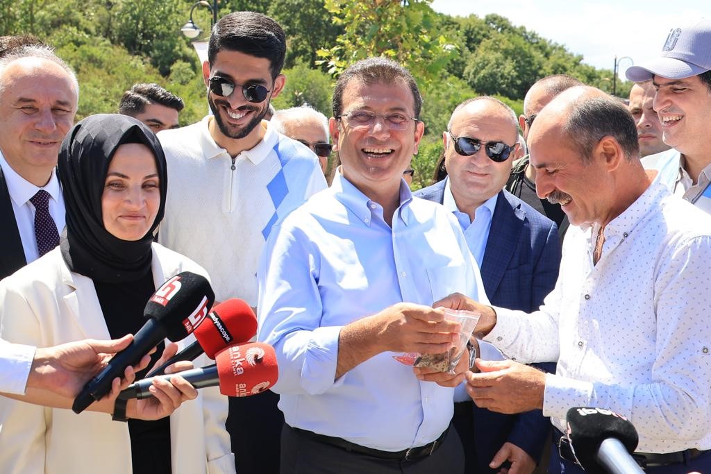 BAŞKAN İMAMOĞLU, SERİNDERE YAŞAM VADİSİ’NDE KONUŞTU:  DEVRİM GİBİ BİR DÖNEMİ YAŞATIYORUZ